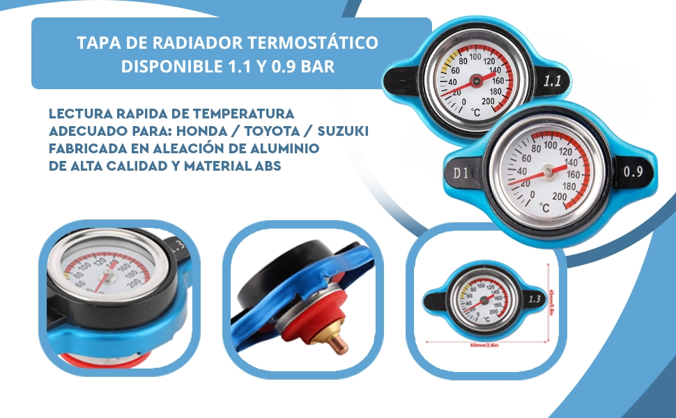 Banner - Tapa del radiador termostático 1.3 bar