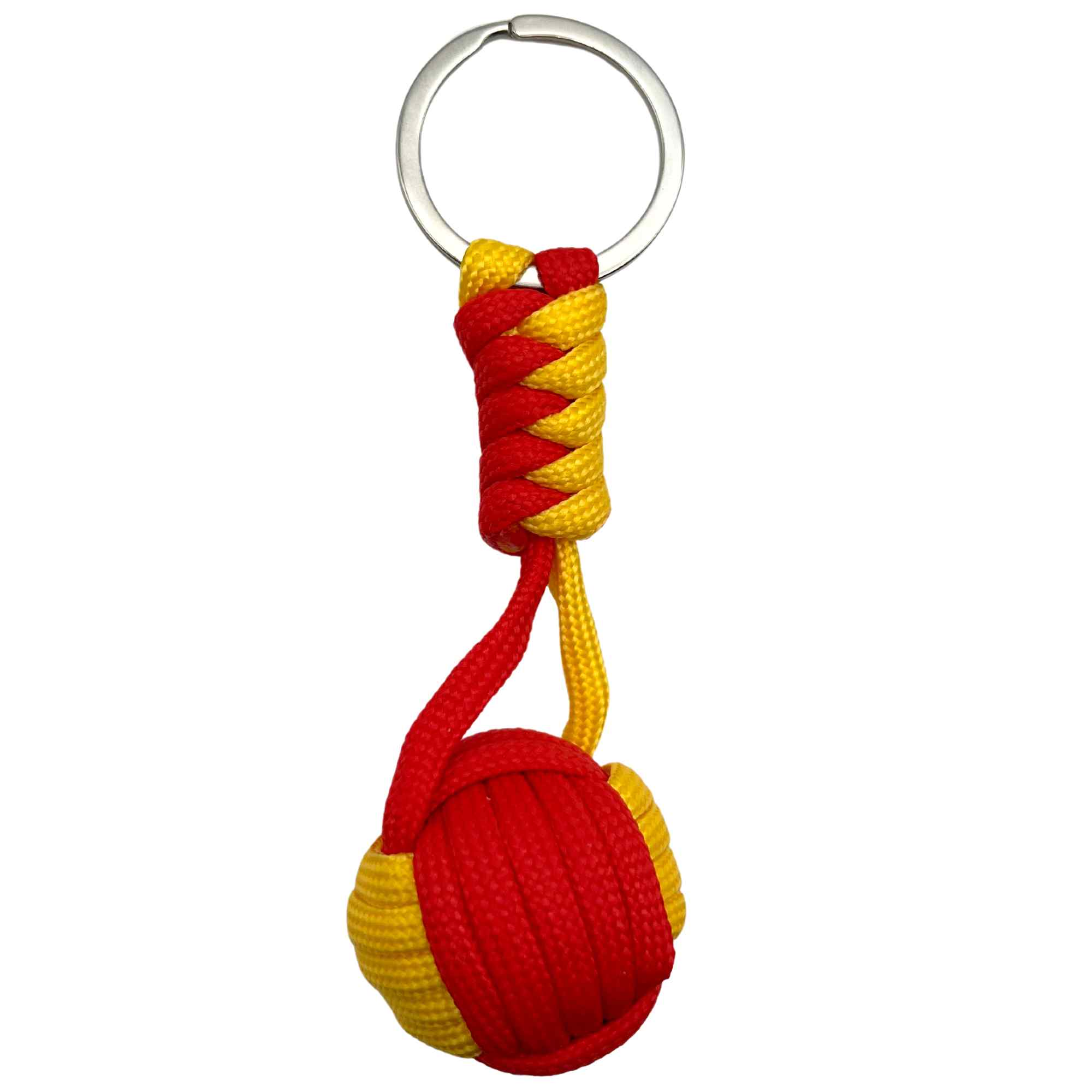 Llavero bola de cuerda rojo bandera España
