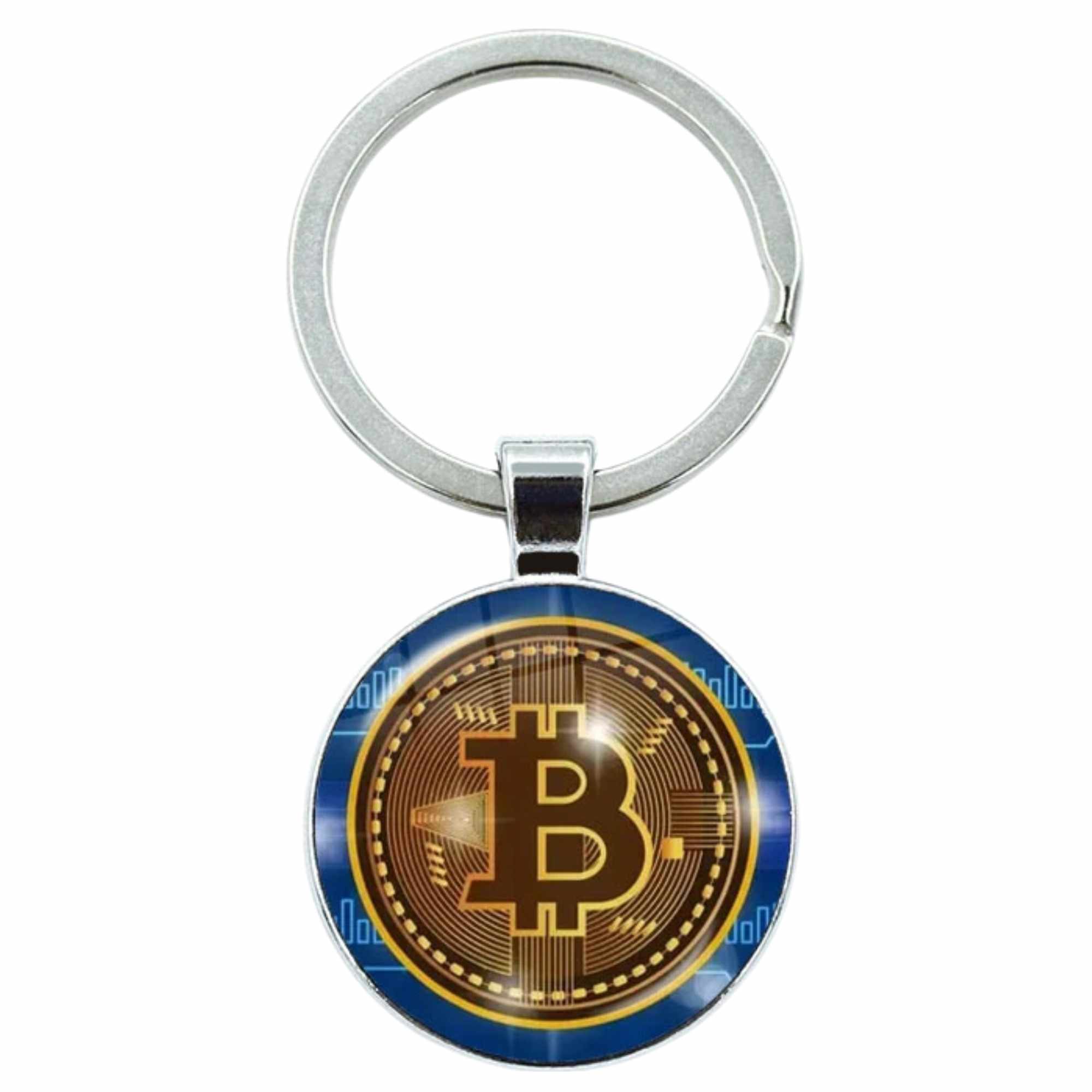 Llavero bitcoin moneda - imagen 1