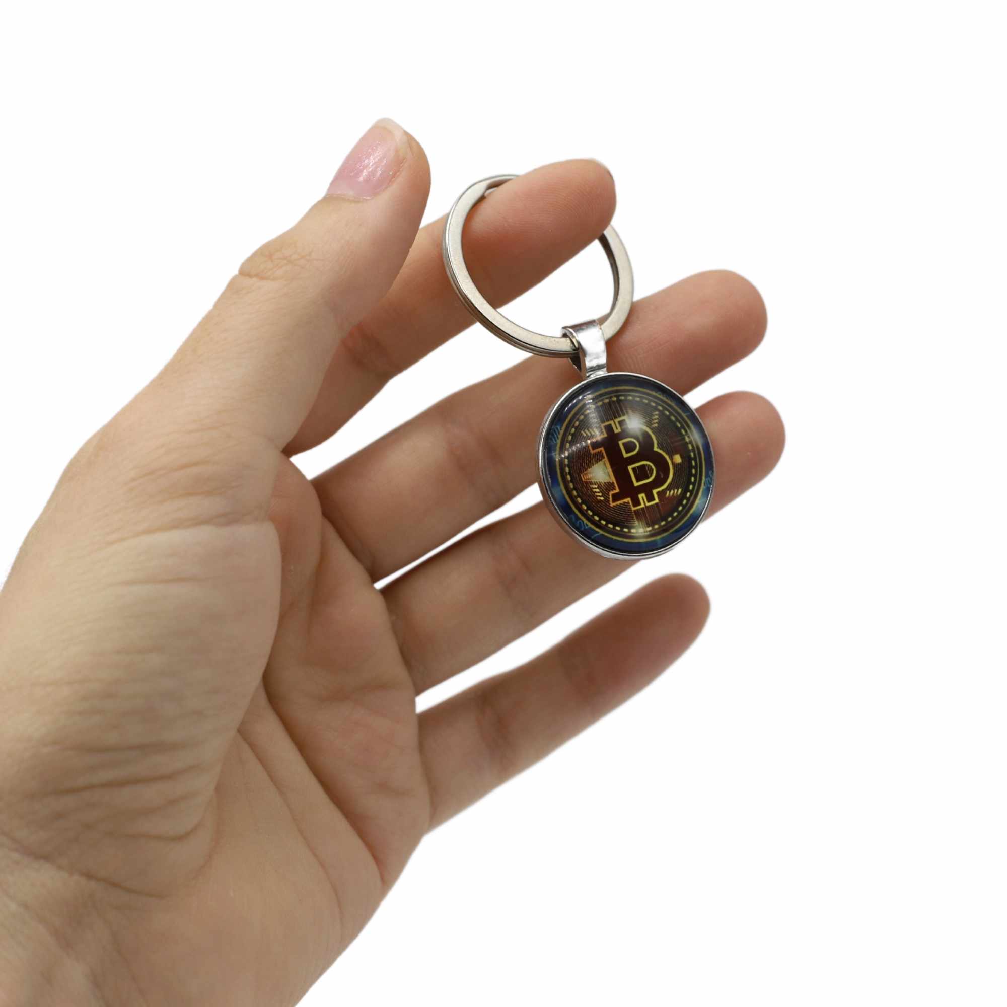 Llavero bitcoin moneda - imagen 2
