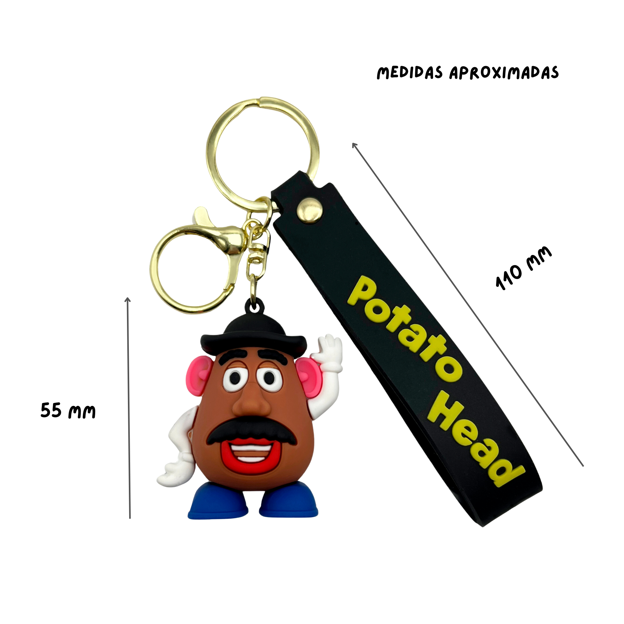 Llavero Mr Potato silicona - imagen 5