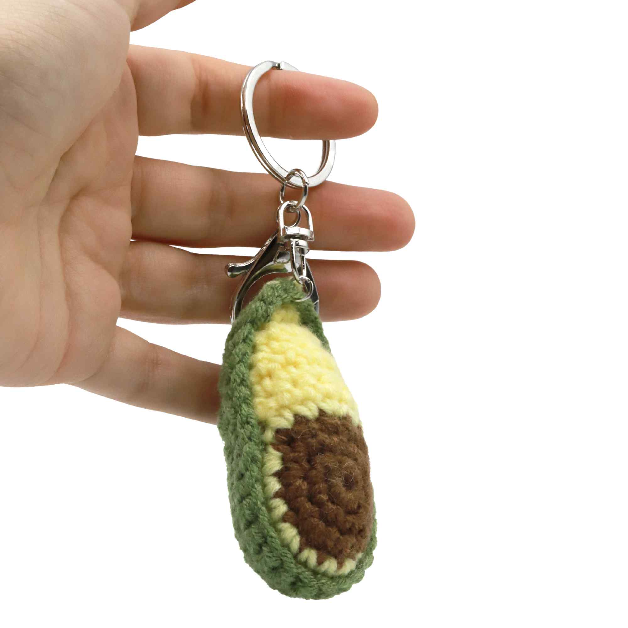 Llavero aguacate tela - imagen 2