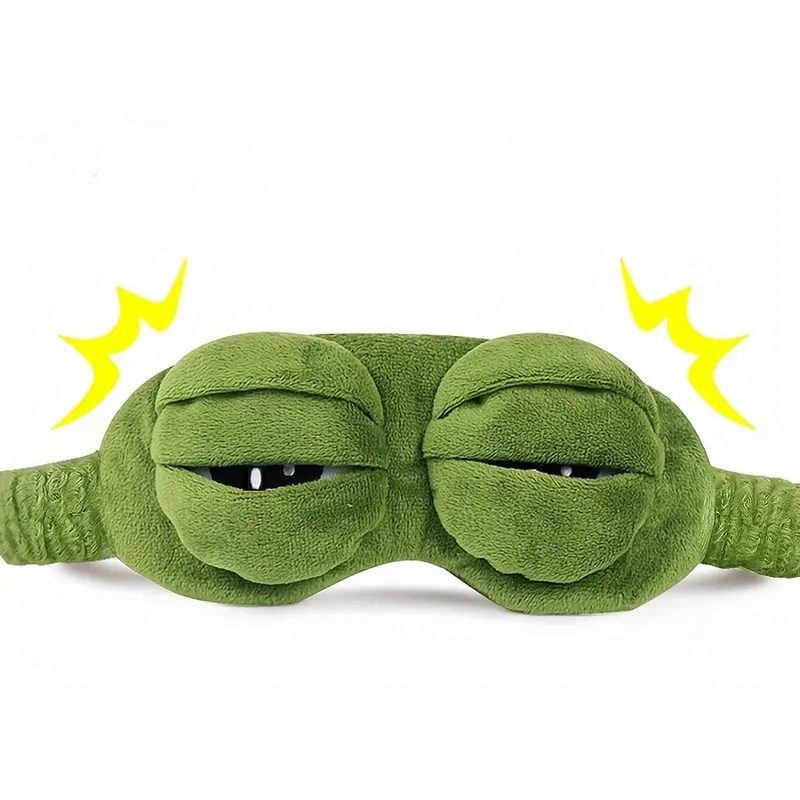 Antifaz para dormir de rana Loca - imagen 5