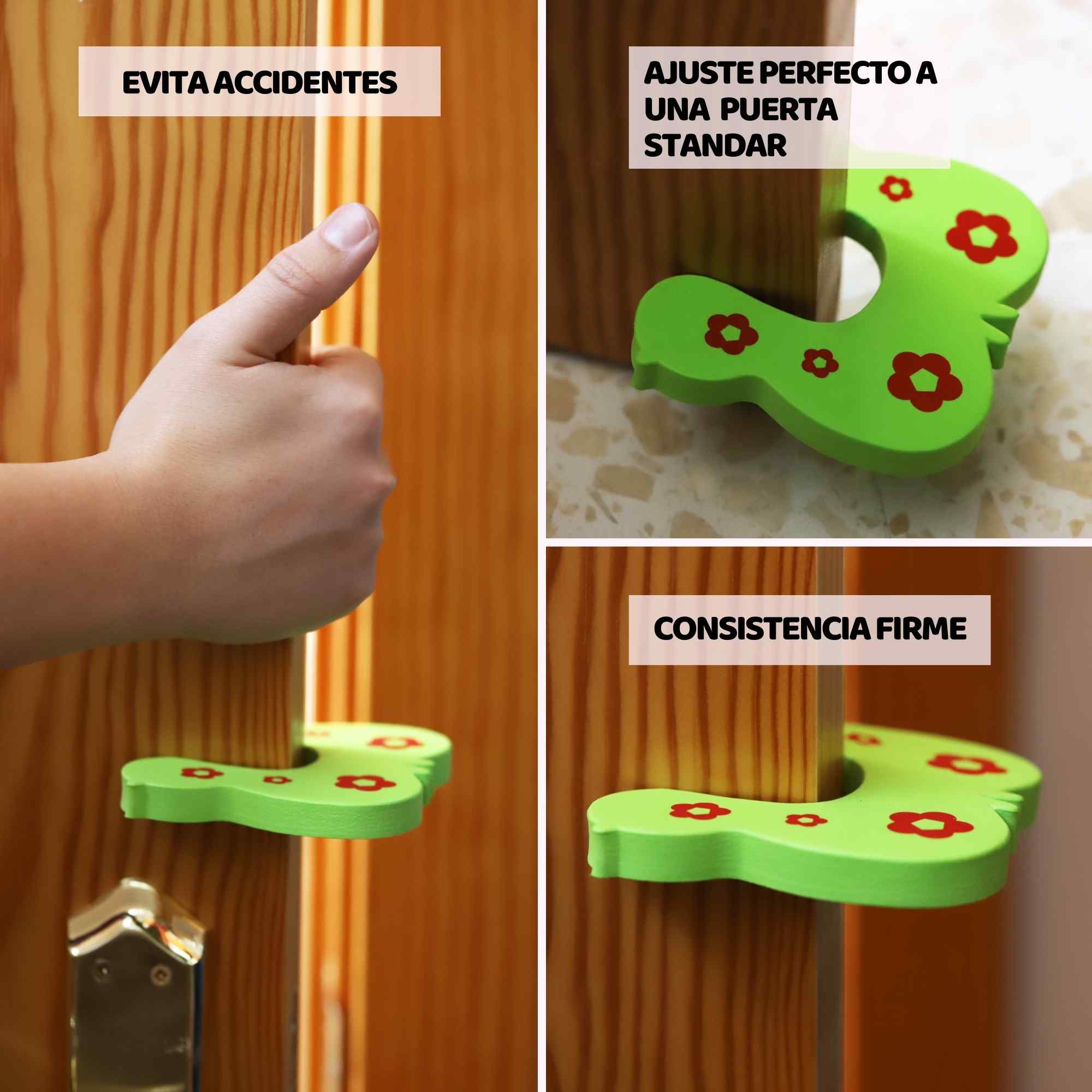 Protector puertas bebe infantiles diseño mariposa - imagen 4
