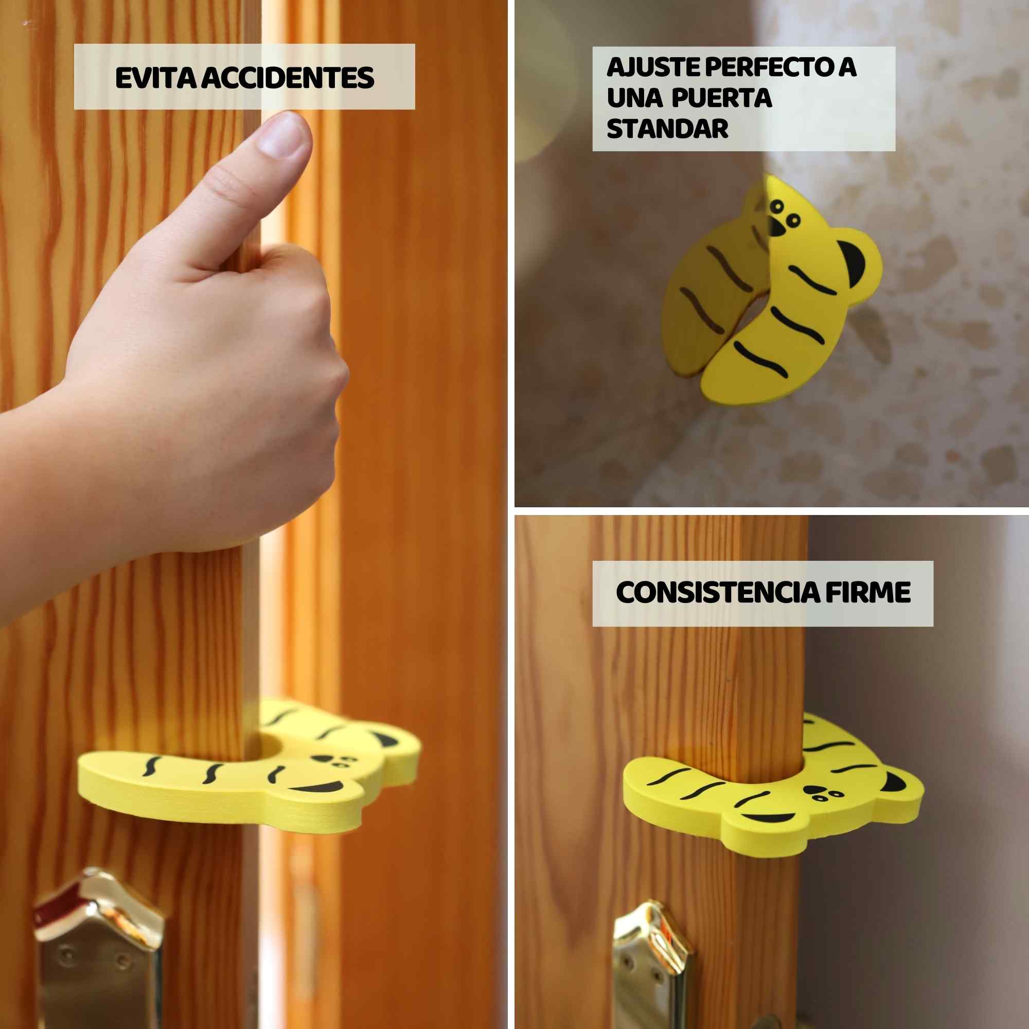 Protector puertas bebe infantiles diseño tigre - imagen 4