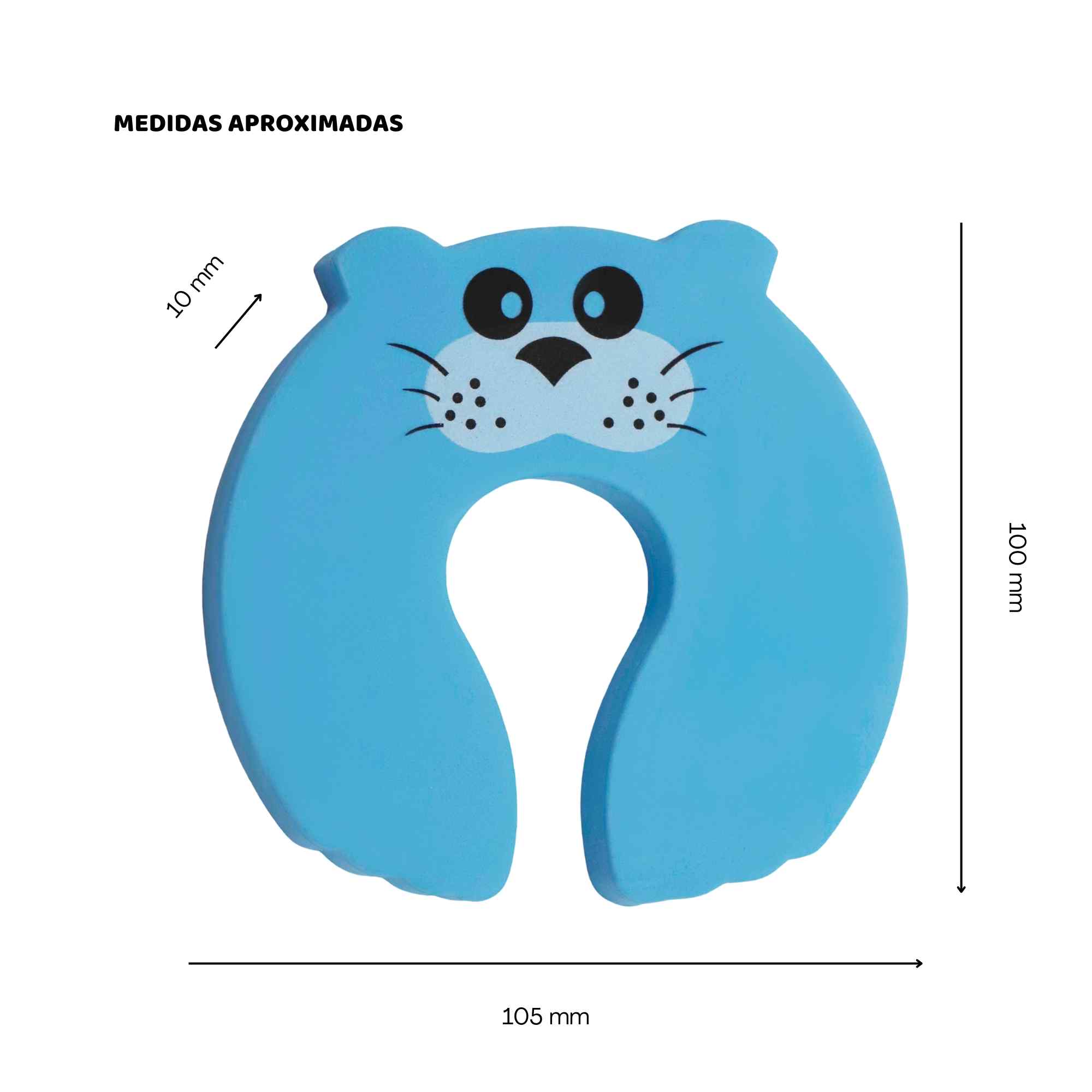 Protector puertas bebe infantiles diseño morsa - imagen 5
