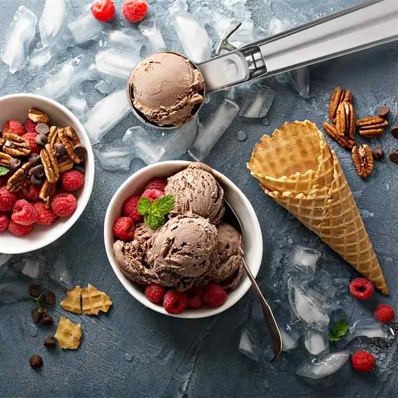 Cuchara para helado de acero inoxidable - imagen 5