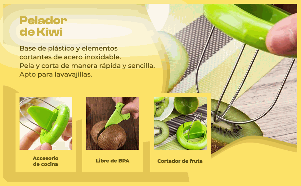 Banner - Cortador de Kiwi 2 en 1