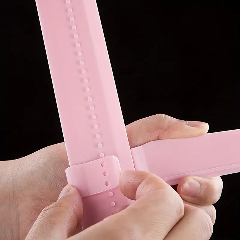 Raspador alisador de pasteles reposteria rosa - imagen 4
