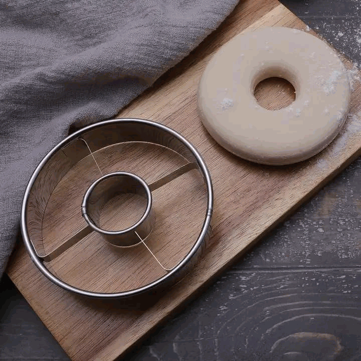 Molde donut acero inoxidable 10 cm diametro - imagen 7