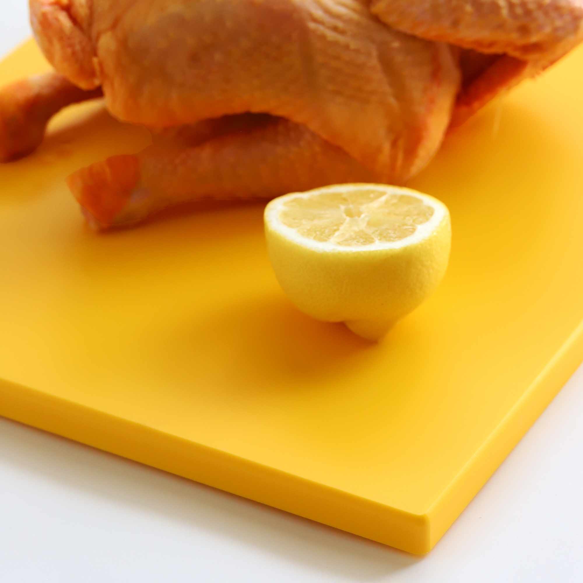 Tabla de corte para cocina profesional 40 x 30 cm amarillo - imagen 3