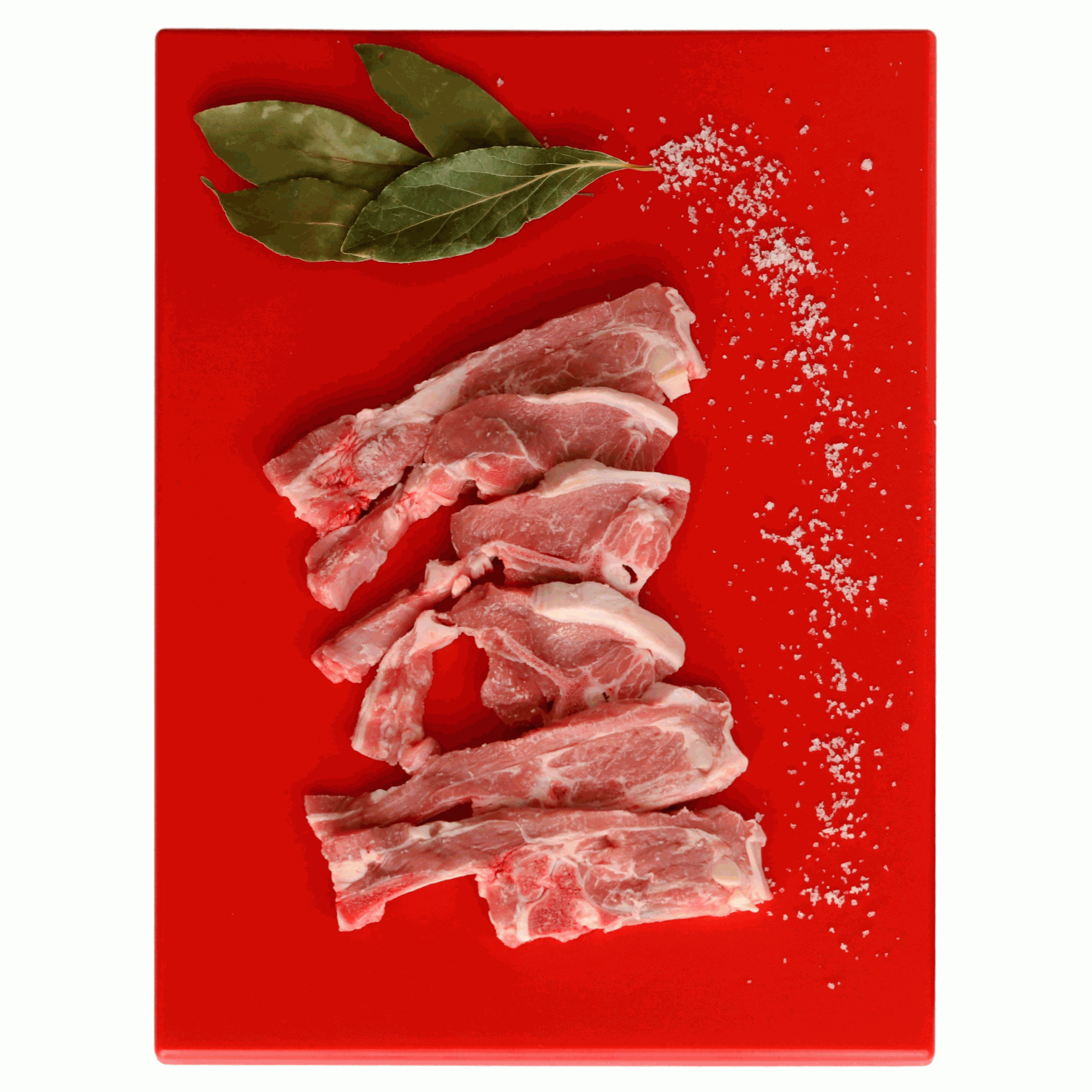 Tabla de corte para cocina profesional 40 x 30 cm rojo