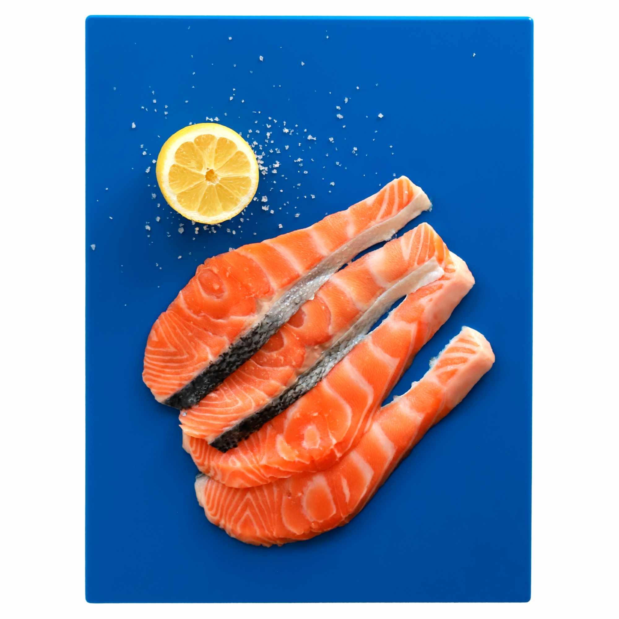 Tabla de corte para cocina profesional 40 x 30 cm azul - imagen 1