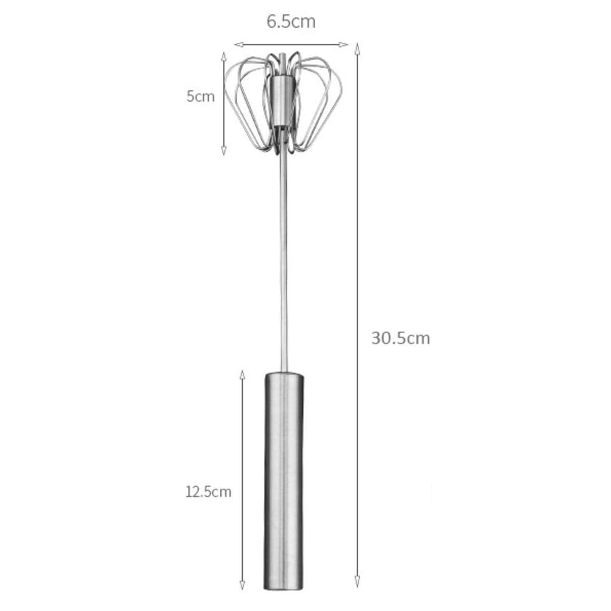 Batidor de Huevos de Acero Inoxidable 31 cm - imagen 7