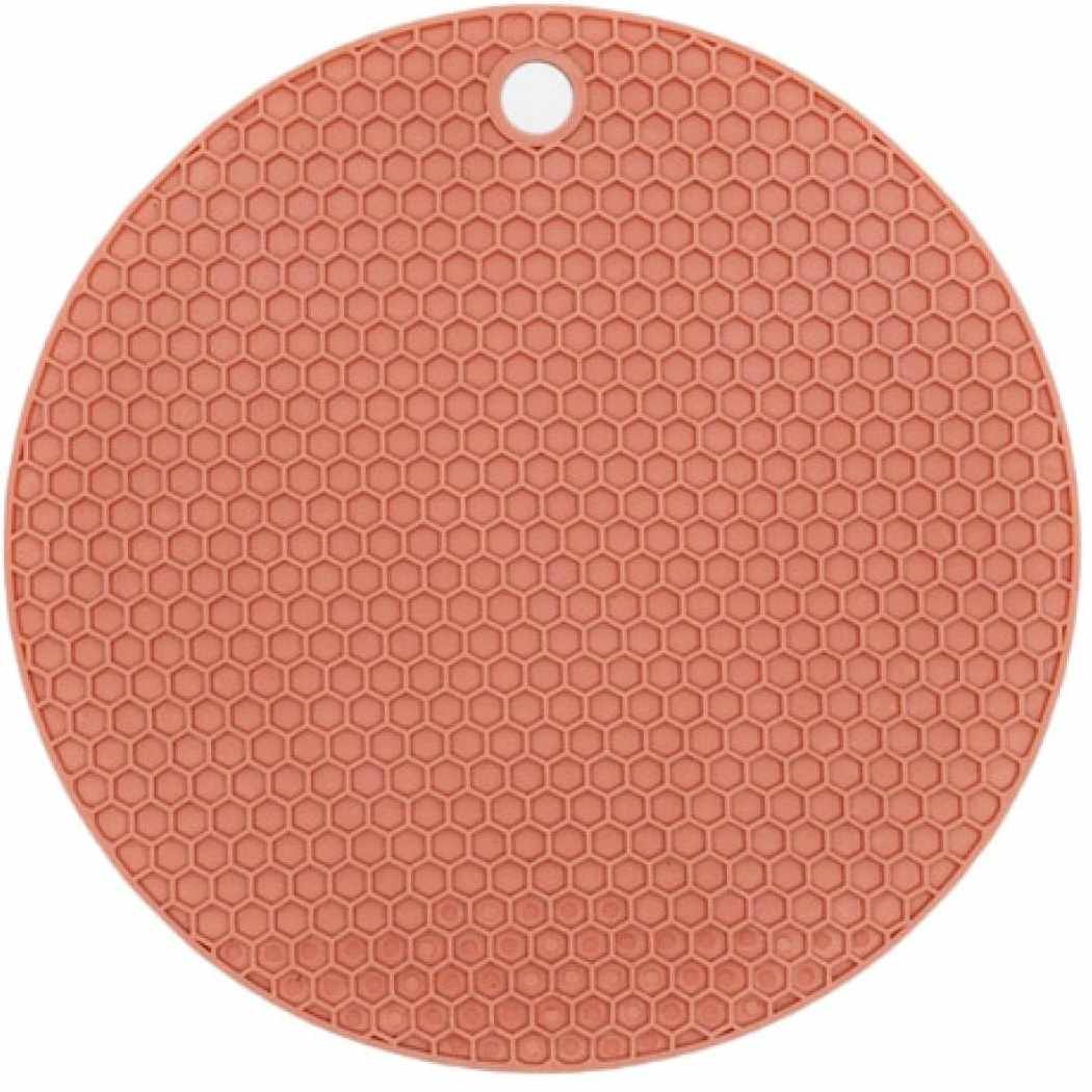 Salvamantel de silicona 18 cm Salmón