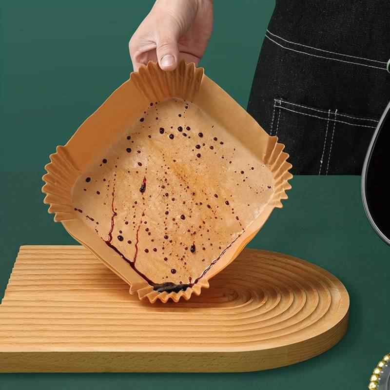 Papel para Freidora de Aire cuadrado 20 cm pack 100 unidades - imagen 3