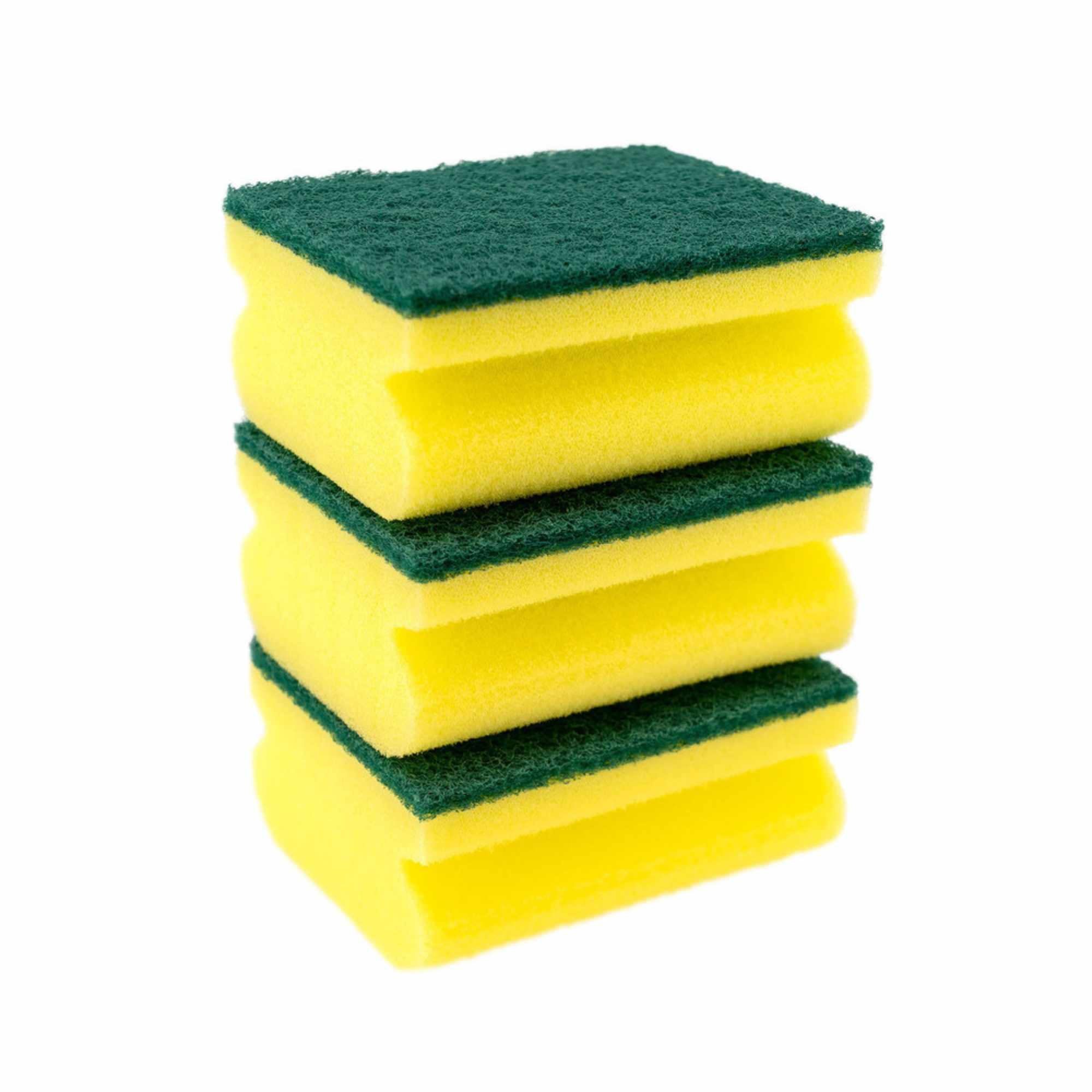 Estropajo Clásico de cocina salvauñas pack 3 unidades