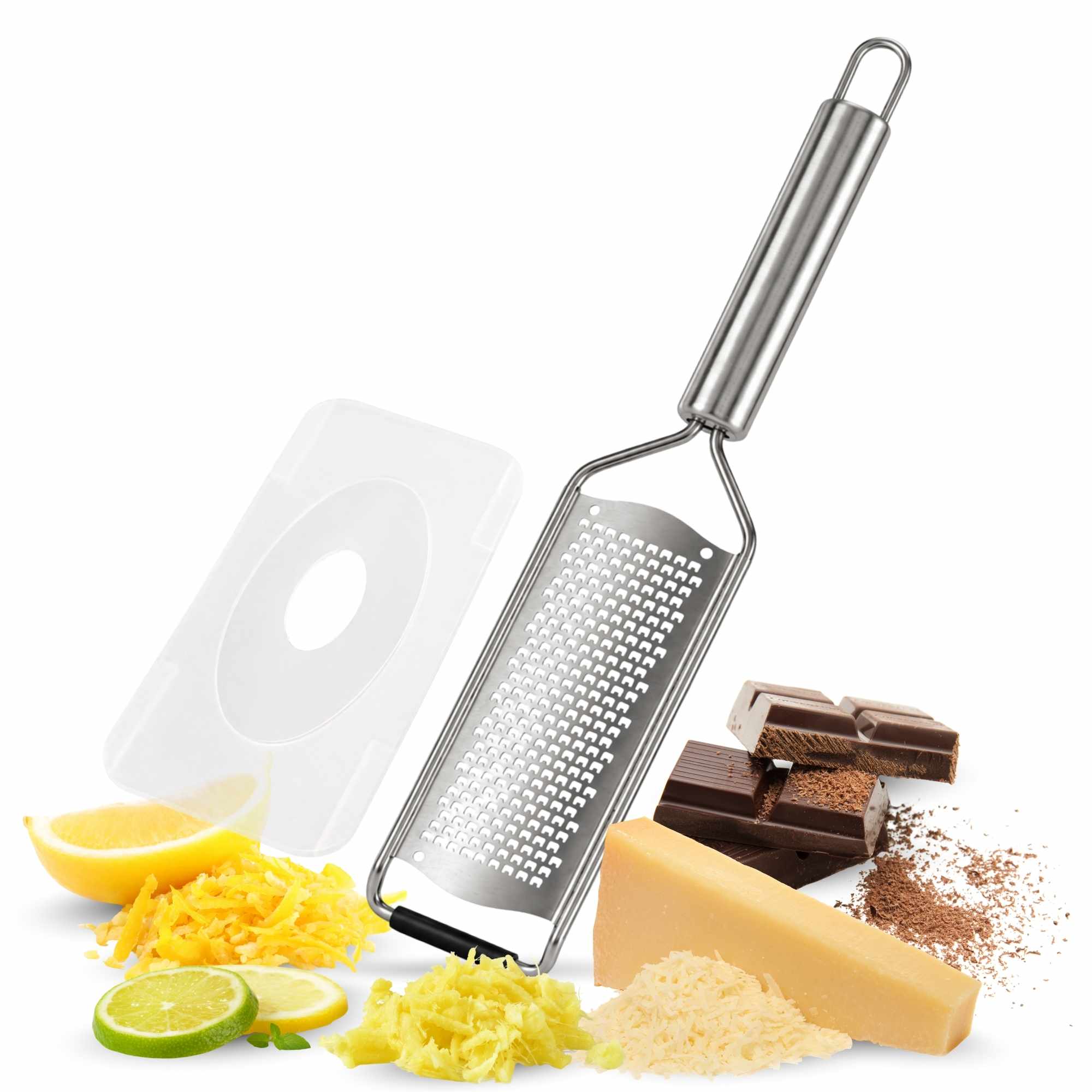 Rallador manual cocina de acero inoxidable con mango - imagen 1