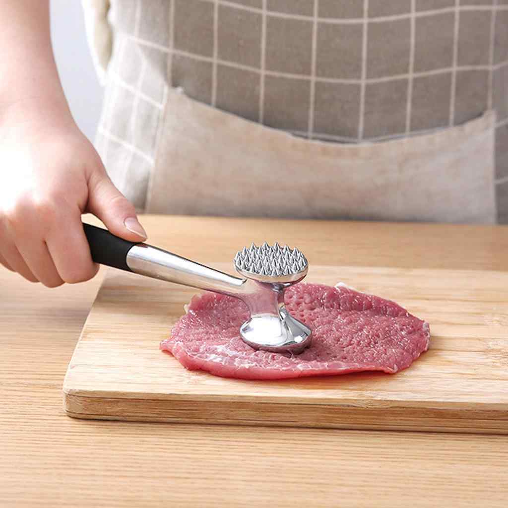 Martillo ablandador de Carne doble cara metálico - imagen 4
