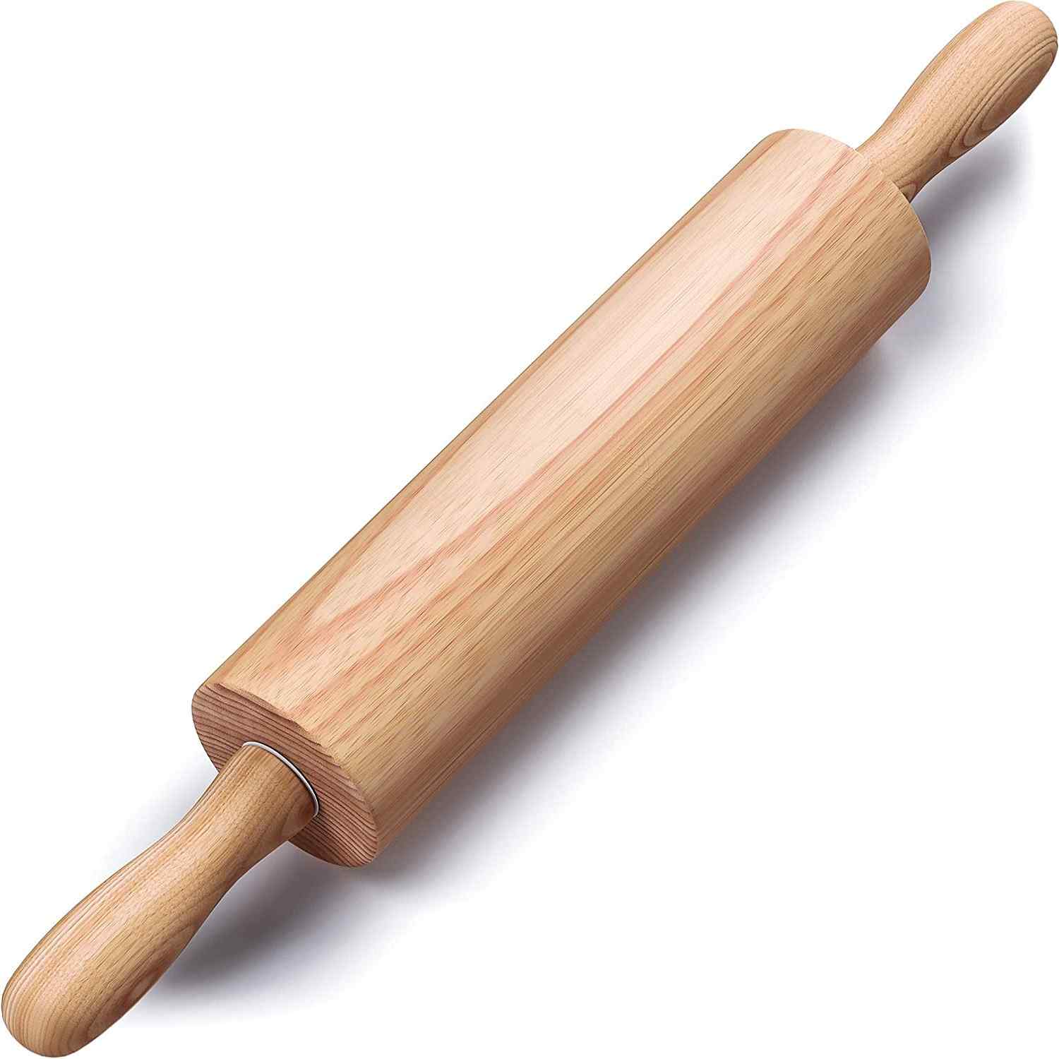 Rodillo de madera para amasar 44 cm - imagen 1