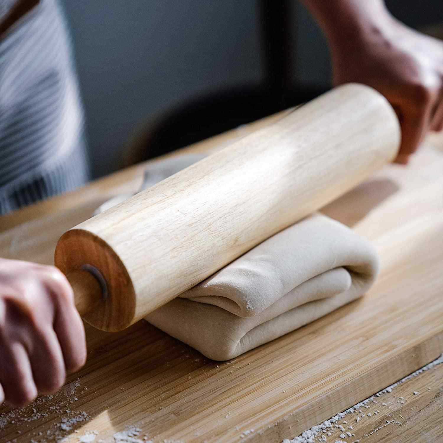Rodillo de madera para amasar 44 cm - imagen 6