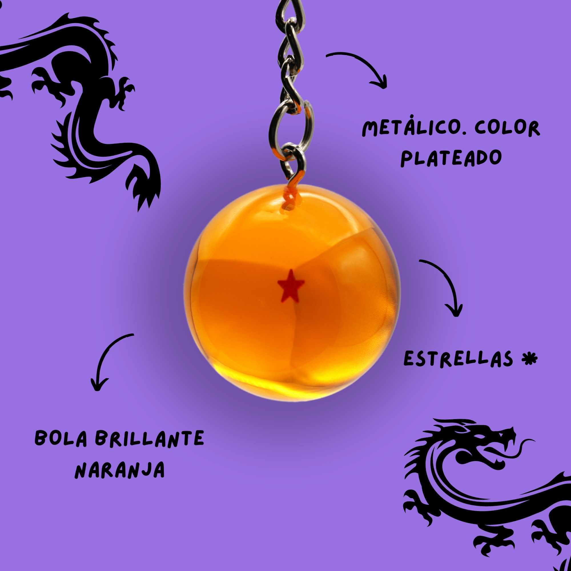 Llavero Dragon Ball Z de 1 estrellas - imagen 4