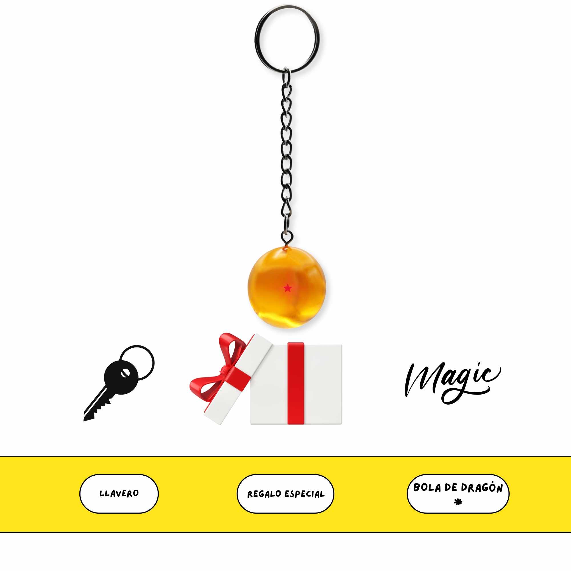 Llavero Dragon Ball Z de 1 estrellas - imagen 6