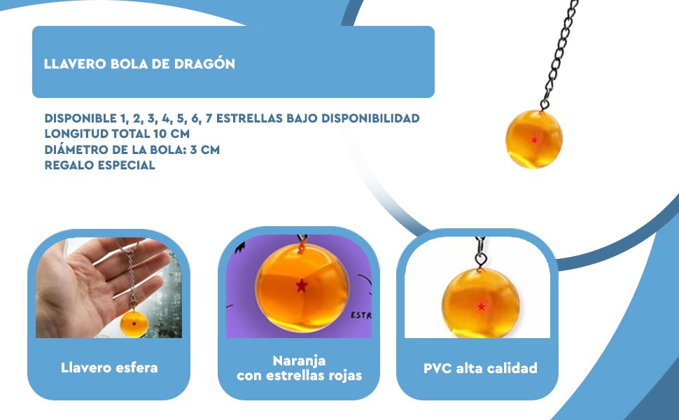 Banner - Llavero Dragon Ball Z de 7 estrellas