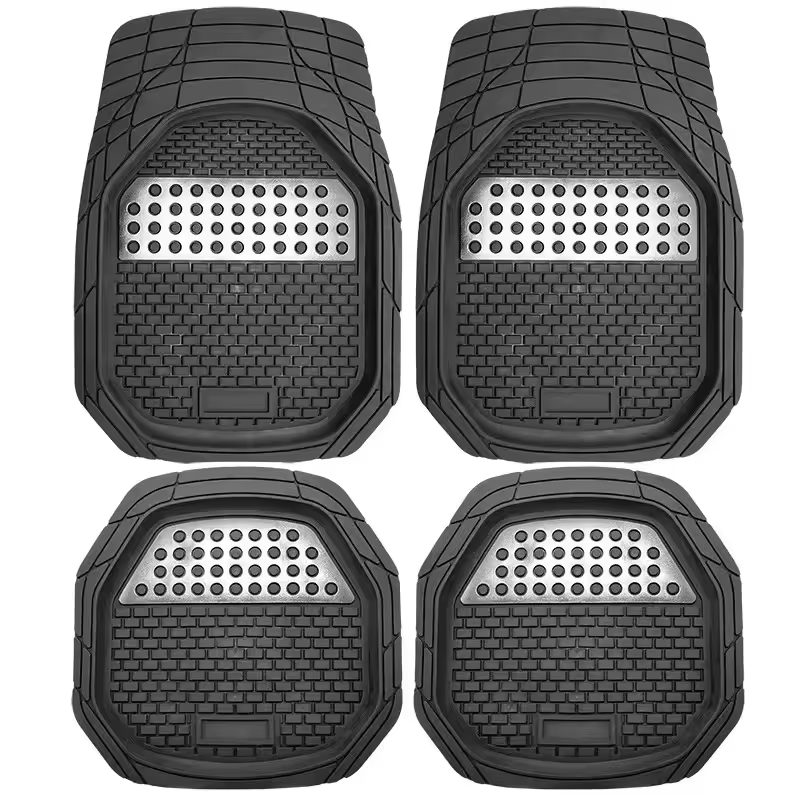 Juego Alfombrillas de Goma Universales Coche negro - imagen 1