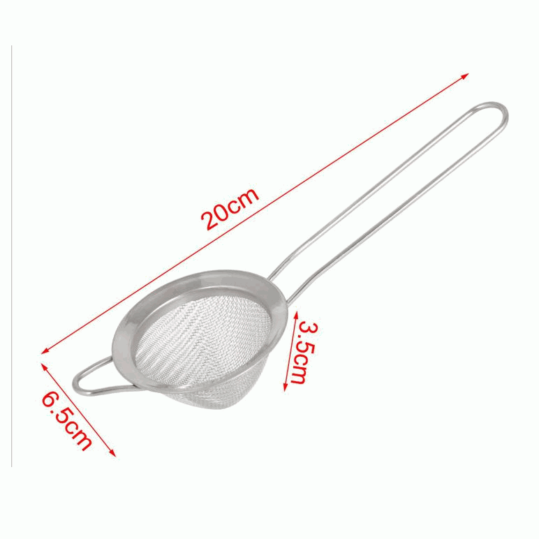 Colador de cocina acero inoxidable con mango 20 cm - imagen 7