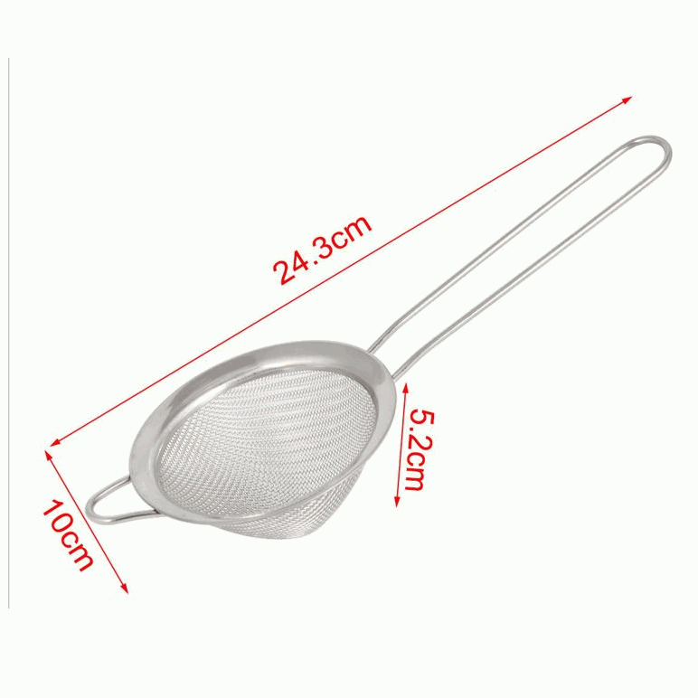 Colador de cocina acero inoxidable con mango 25 cm - imagen 7