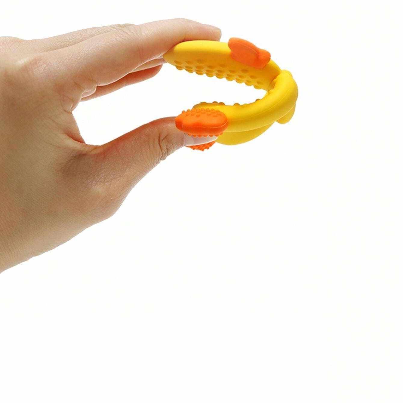 Mordedor de silicona con forma de Pato Amarillo - imagen 5