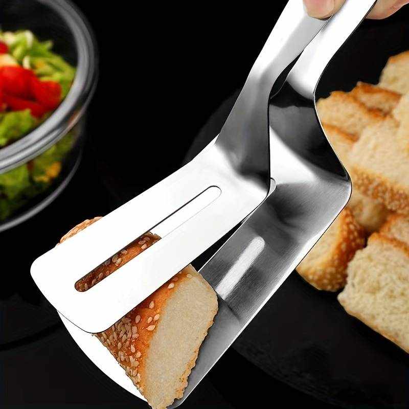 Pinza de comida acero inoxidable - imagen 2