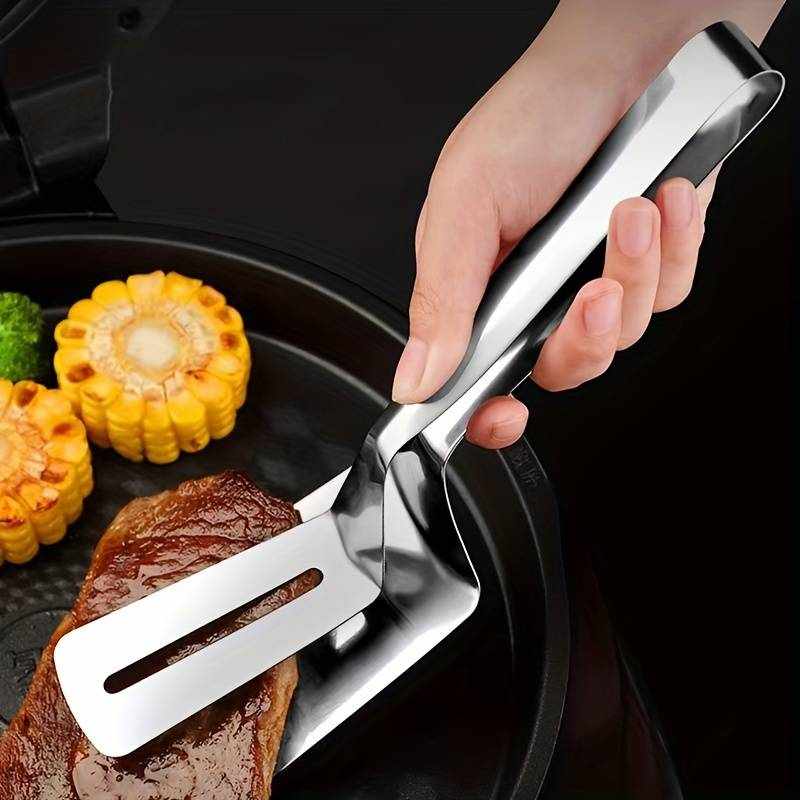 Pinza de comida acero inoxidable - imagen 5
