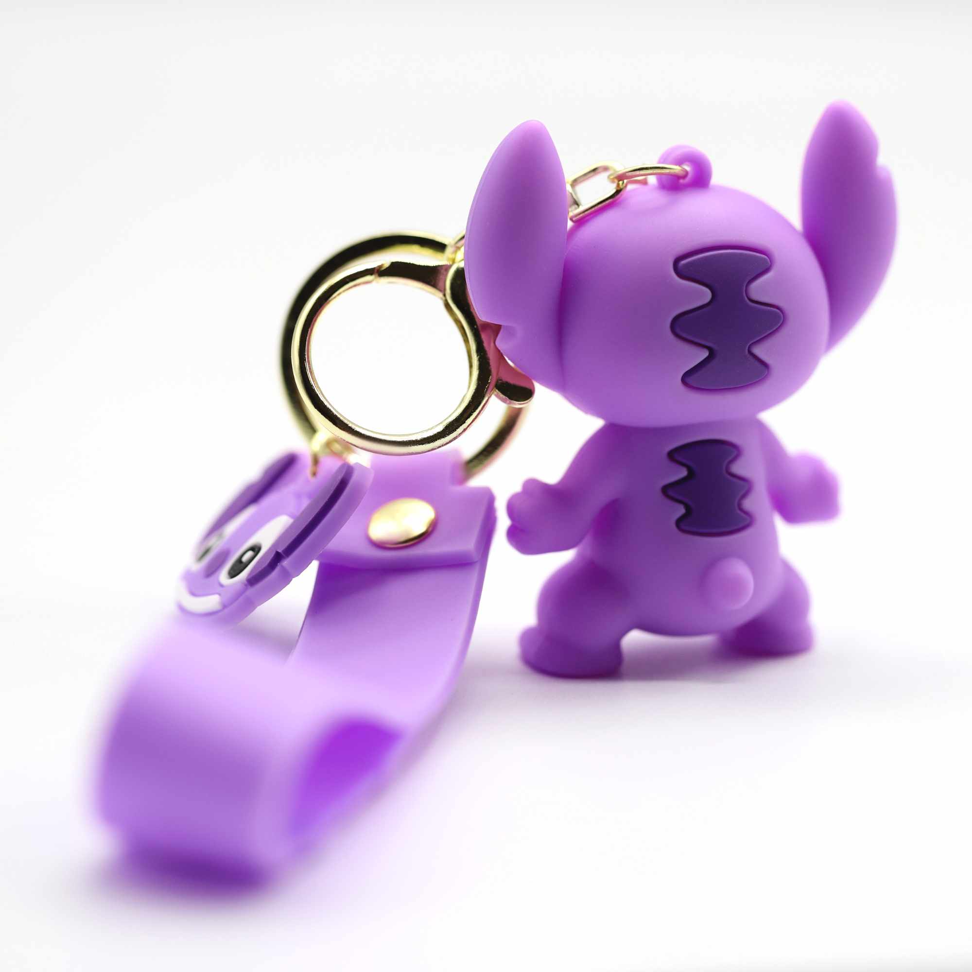 Llavero Lilo & Stitch compatible con disney rosa - imagen 5
