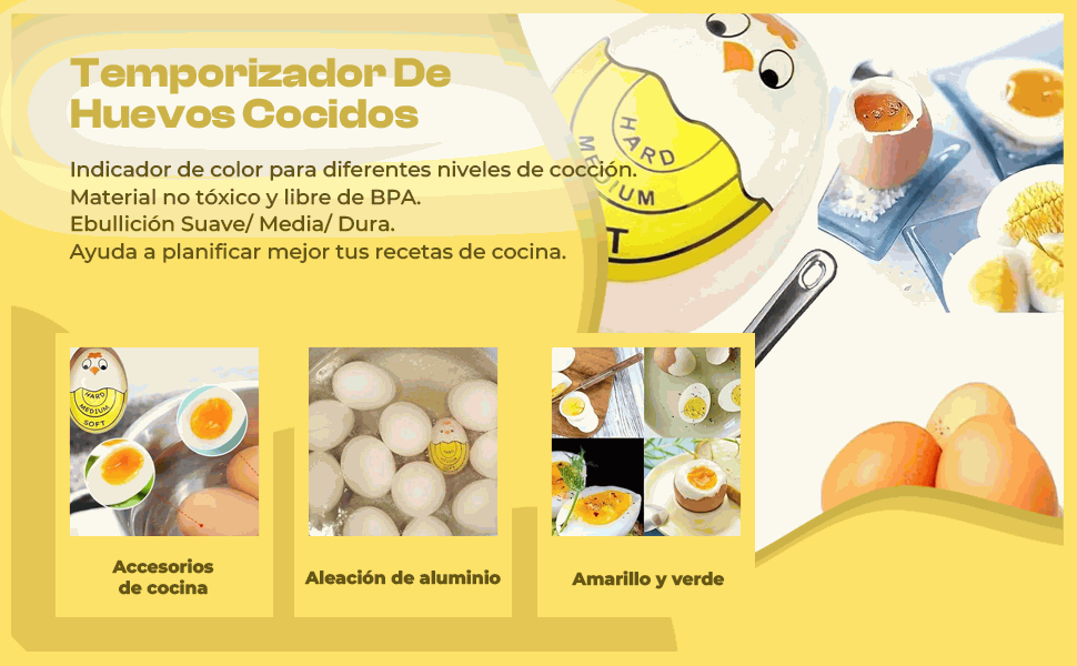 Banner - Temporizador De Huevos Cocidos