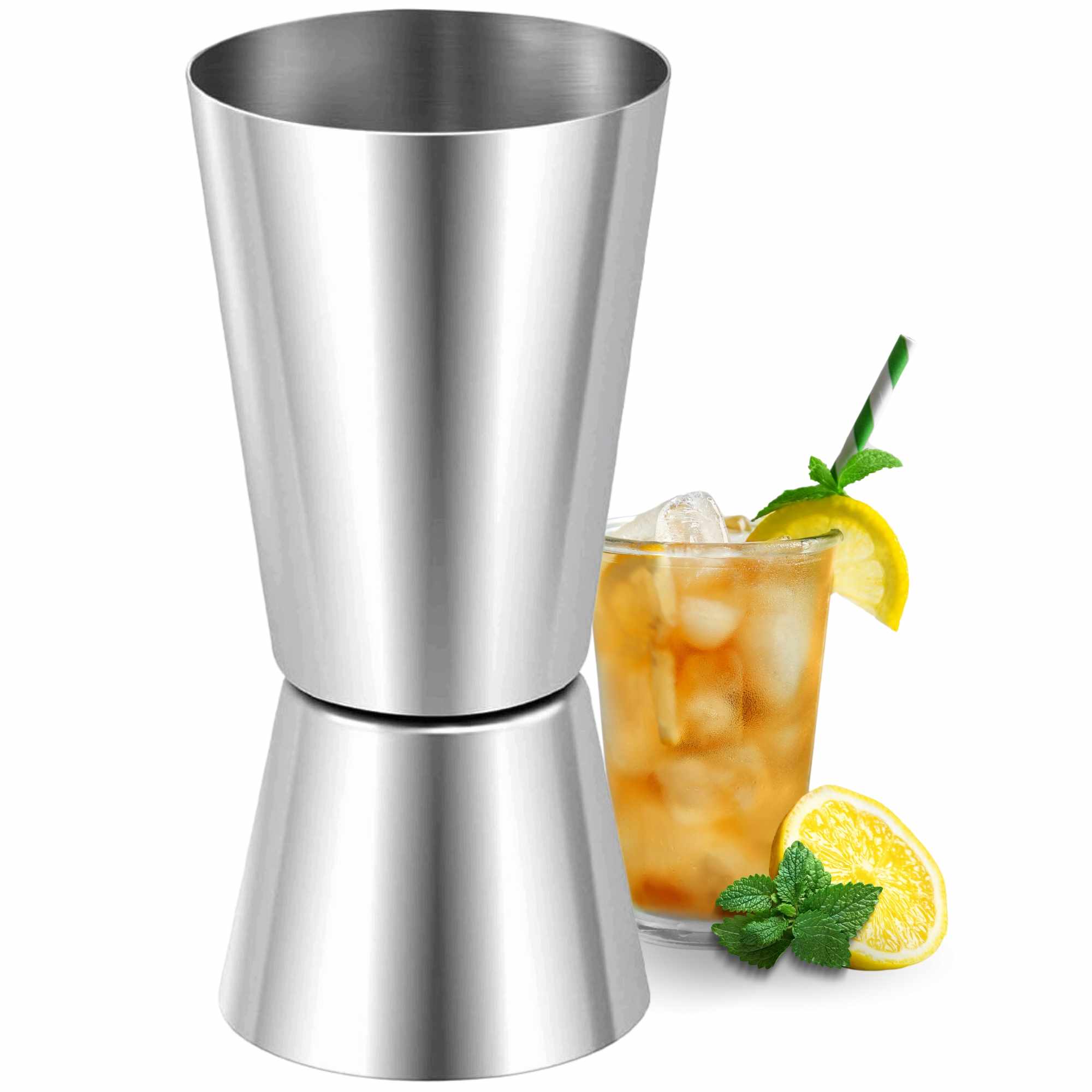 Vaso Medidor Cocktail 20cc - 40cc acero inoxidable