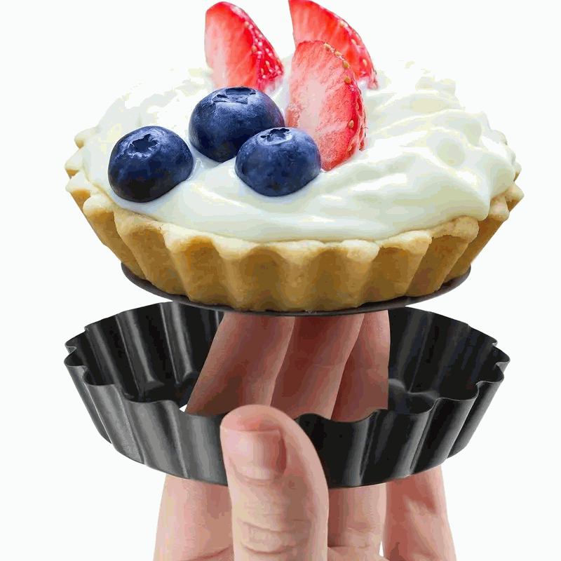 Molde de Horno Rizado con Base Extraíble 10 cm