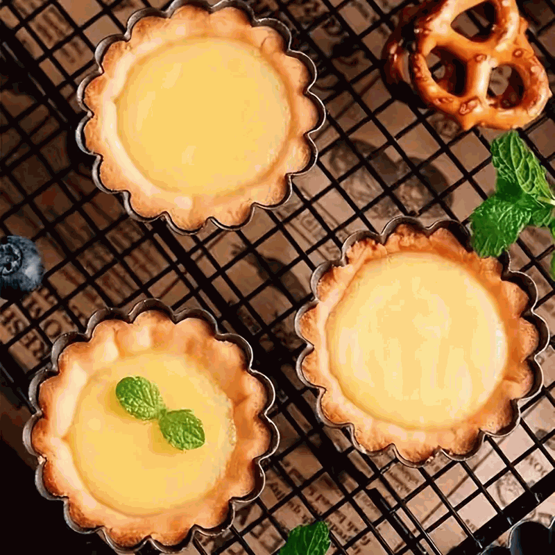 Molde de Horno Rizado con Base Extraíble 10 cm - imagen 4
