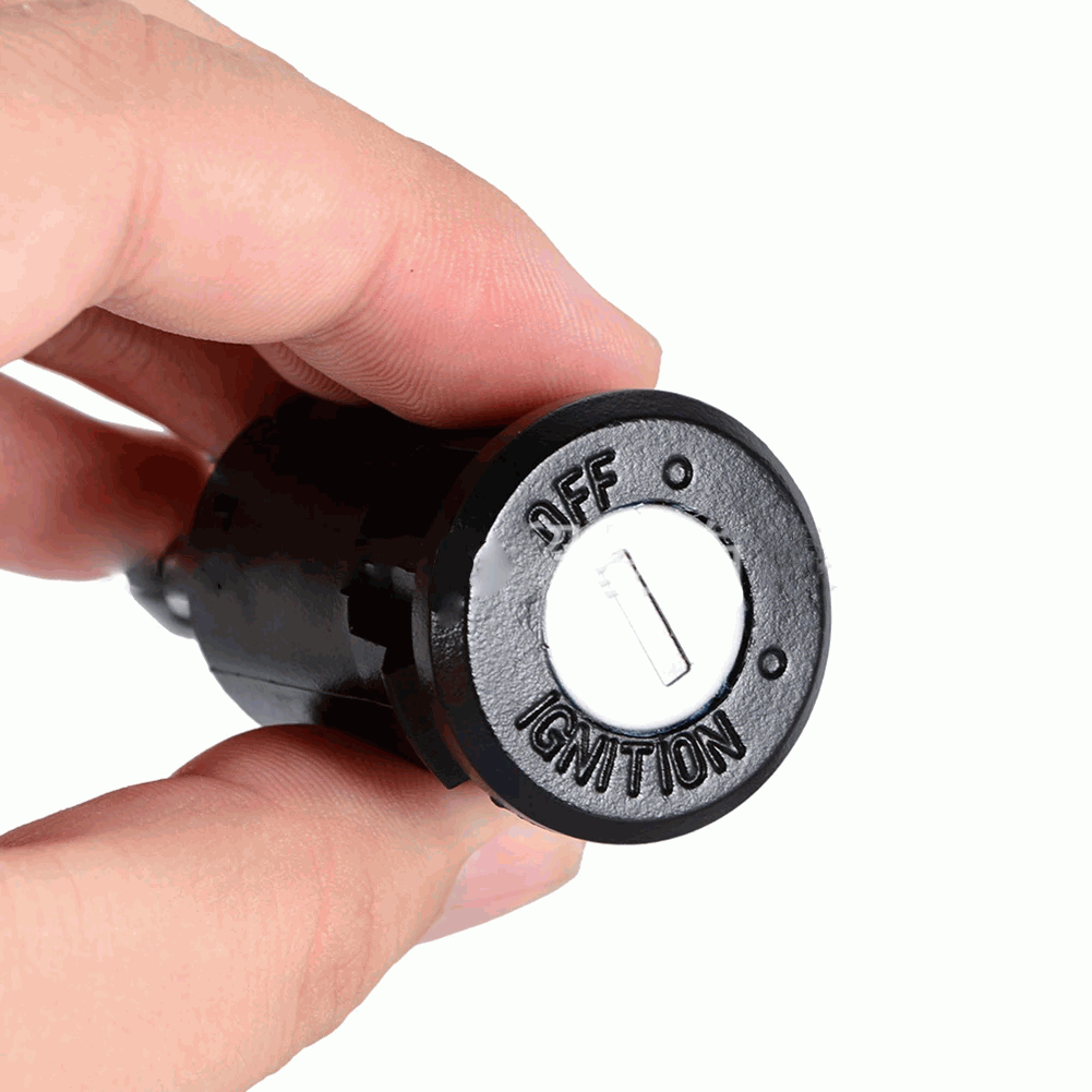 Interruptor de encendido de moto de 2 cables con llaves - imagen 3