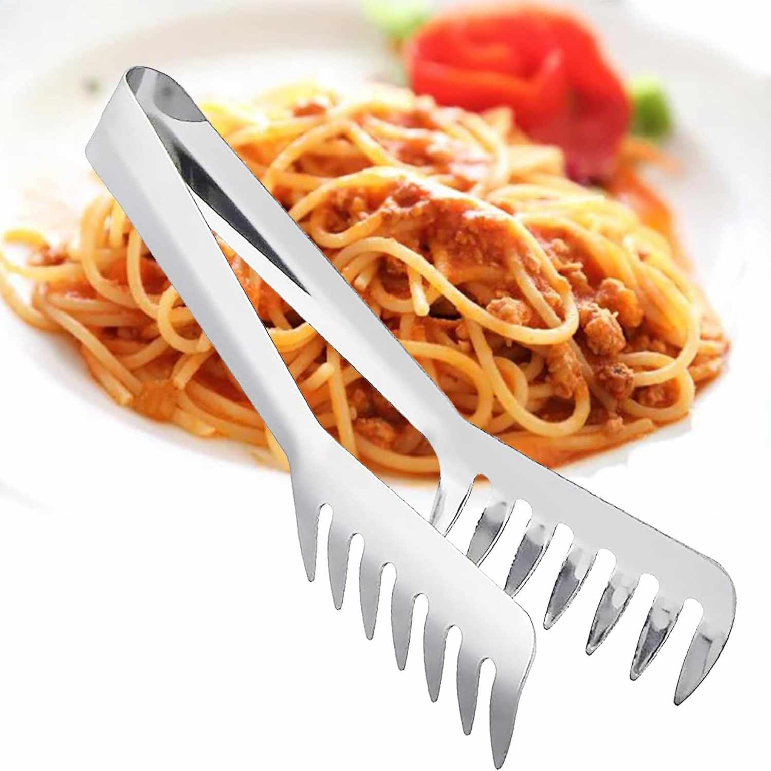Pinza espagueti de acero inoxidable 24 cm - imagen 3