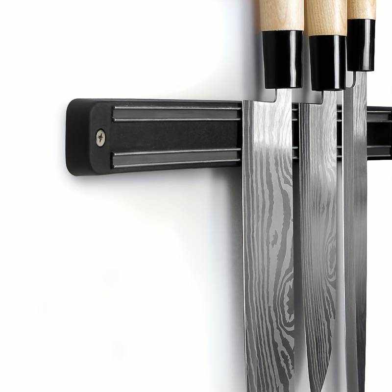 Soporte magnético para cuchillos 33 cm negro - imagen 7