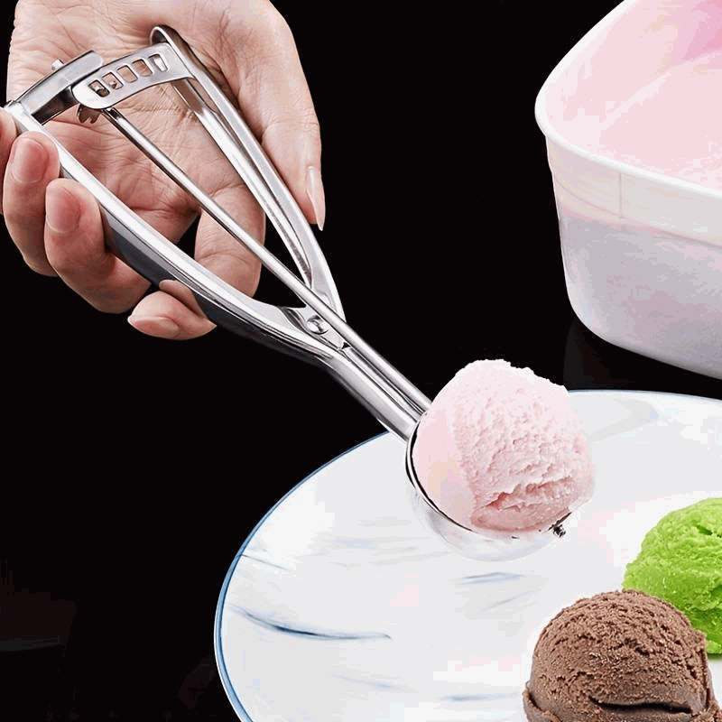 Cuchara de helado de acero inoxidable 5 cm diámetro - imagen 6