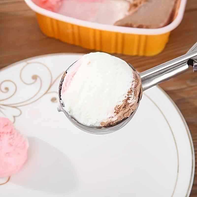 Cuchara de helado de acero inoxidable 4 cm diámetro - imagen 2