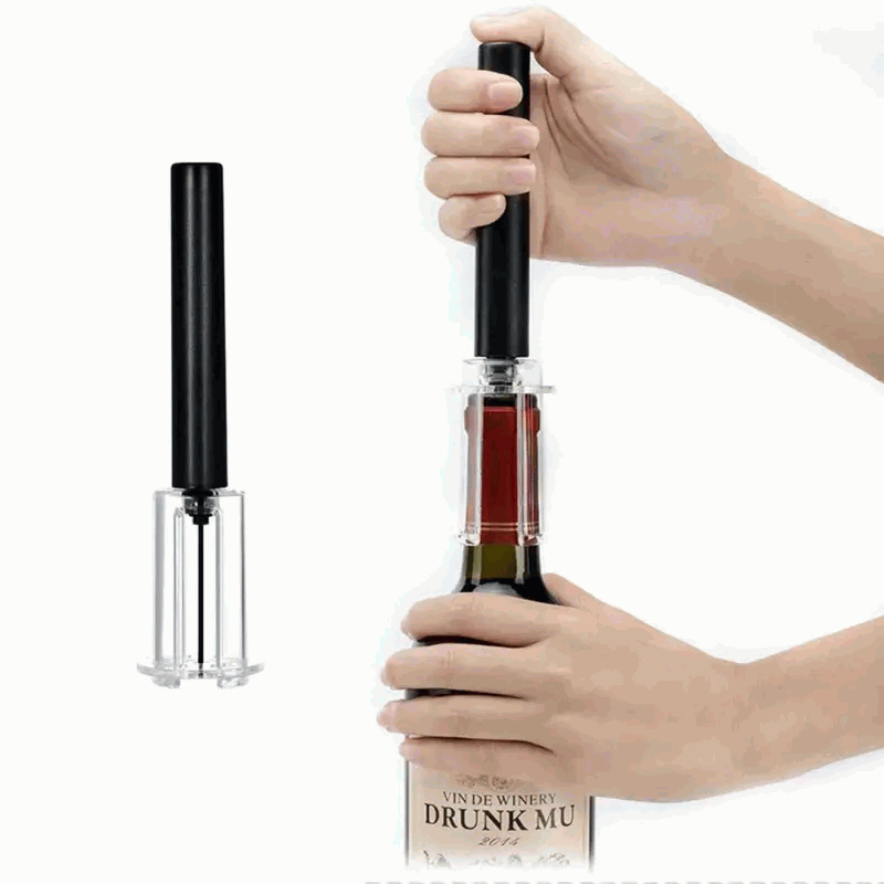 Abrebotellas de vino con aire a presión