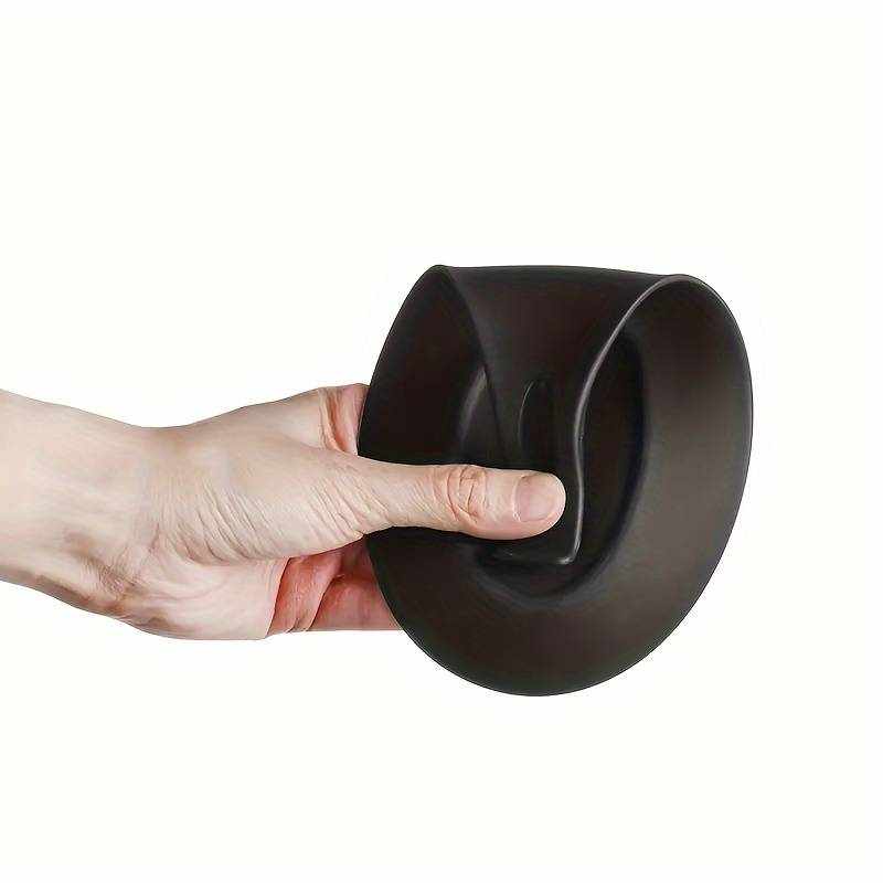Soporte reposa cuchara silicona para cocina negro - imagen 2