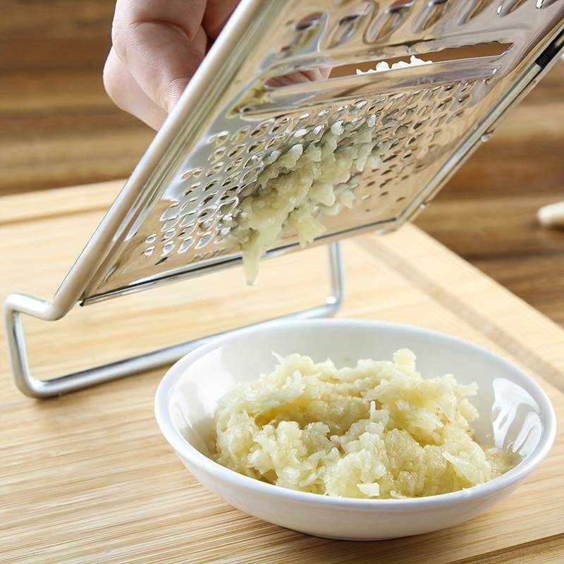 Rallador Plano De Cocina 3 en 1 de Acero Inoxidable - imagen 3