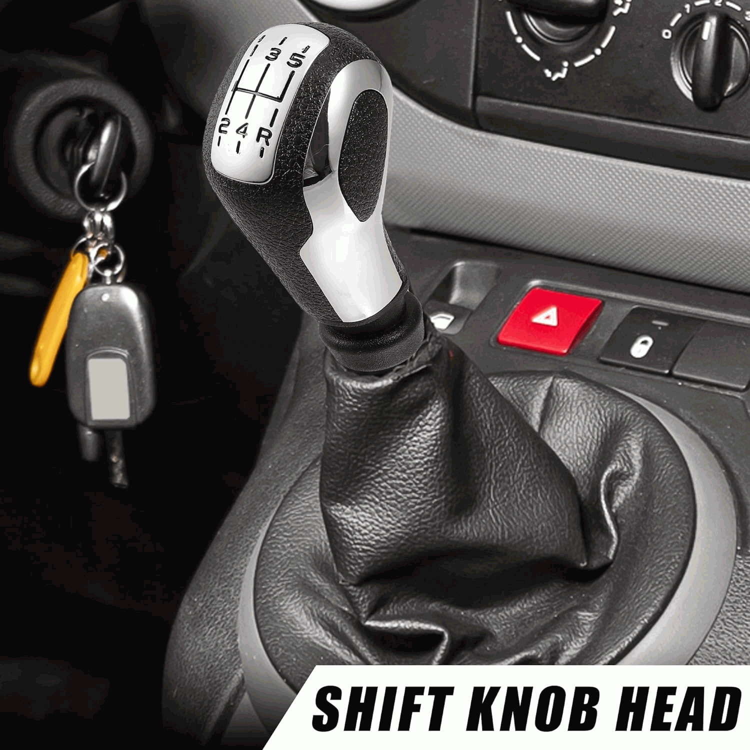 Pomo de 5 cambios marcha coche con perilla Compatible con Peugeot y Citroen - imagen 2