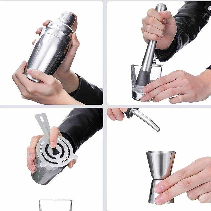 Coctelera de acero inoxidable 550 ml - imagen 6