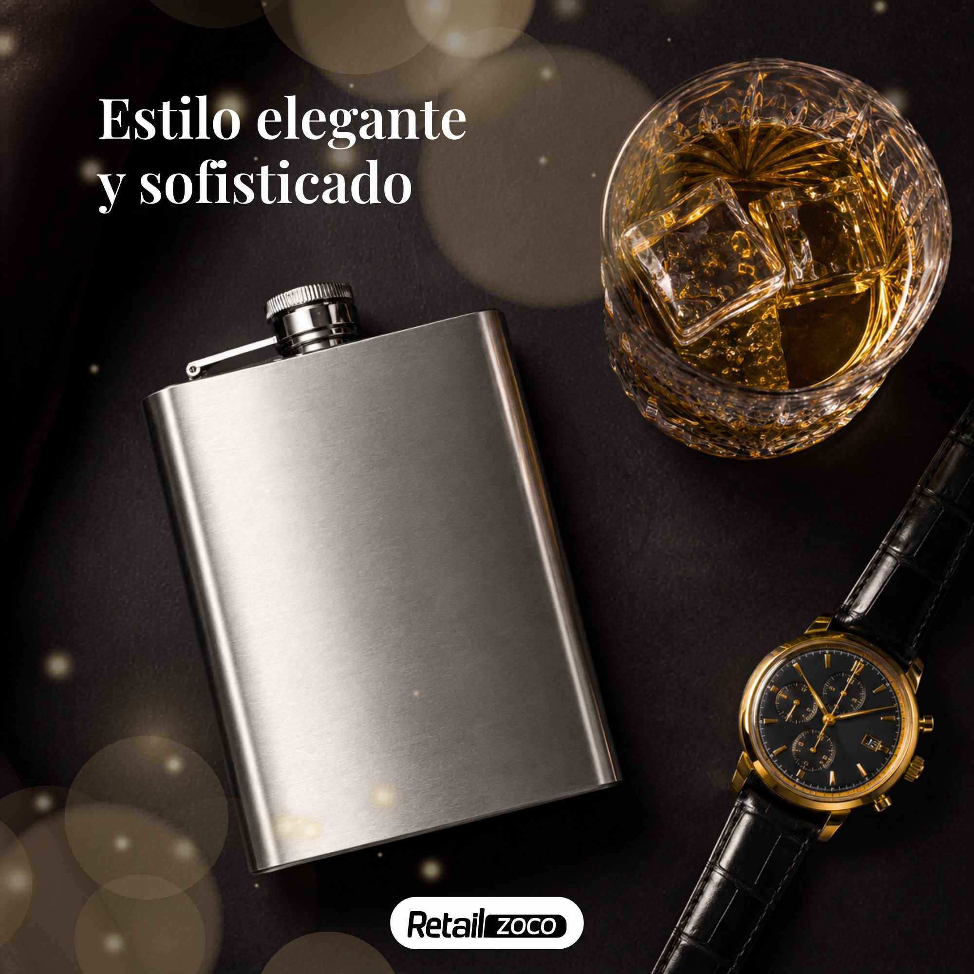 Petaca acero inoxidable 240 ml - imagen 5